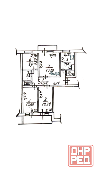 4-комн. квартира, 77,6 м², 9/9 этаж Мариуполь - изображение 12
