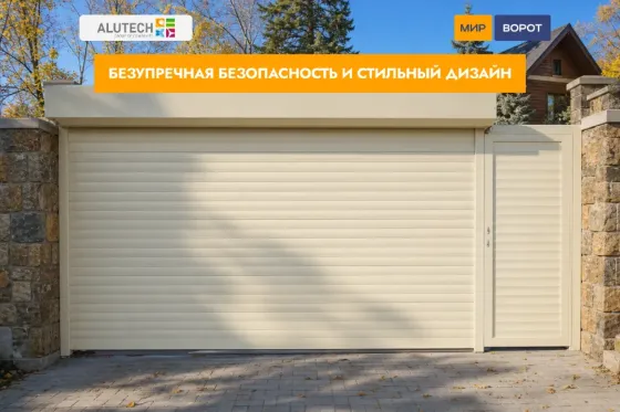 Рулонные ворота для въезда Донецк