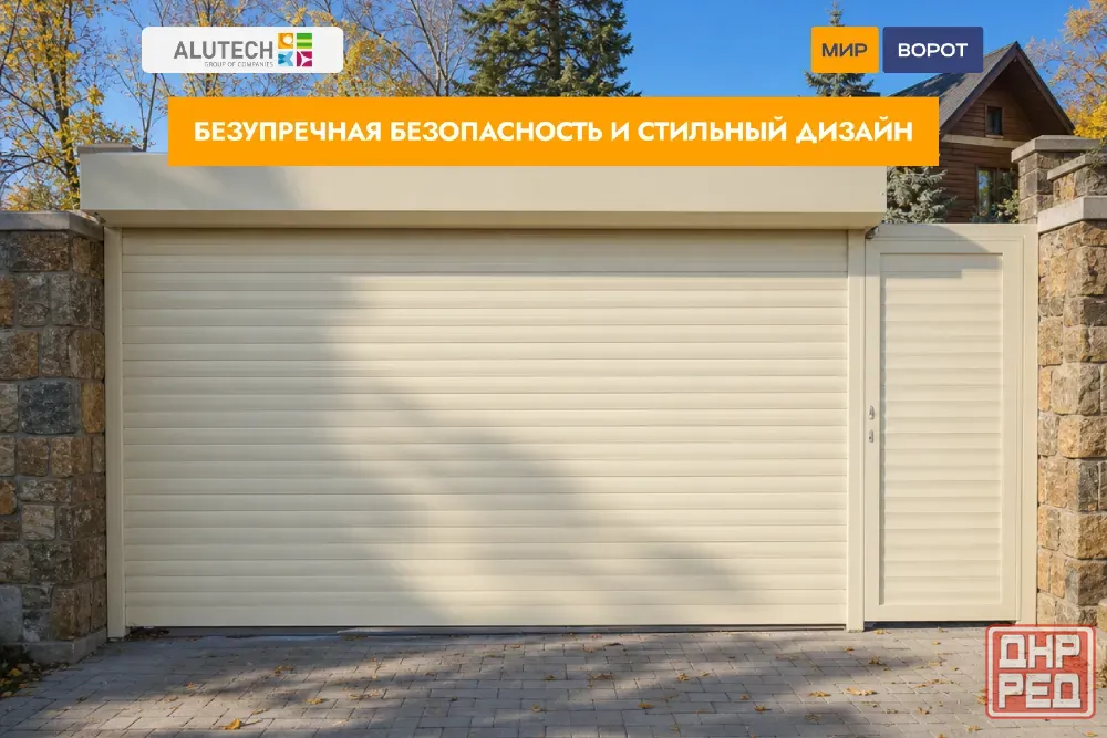 Рулонные ворота для въезда Донецк - изображение 2