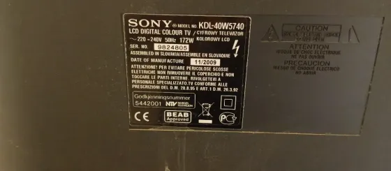 Телевизор Sony Bravia KDL-40W5740 Макеевка