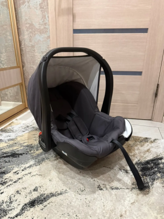 Коляска Rant Flex 3 в 1 + Игровой манеж + Колыбель Carrello Bloom + Электрокачели для новорожденных Донецк