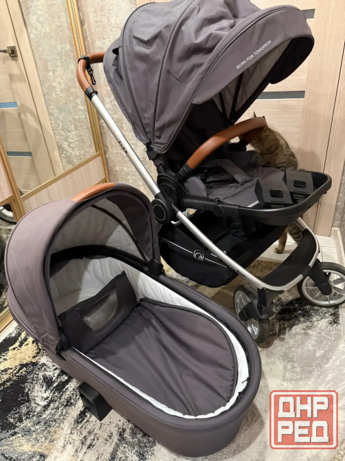 Коляска Rant Flex 3 в 1 + Игровой манеж + Колыбель Carrello Bloom + Электрокачели для новорожденных Донецк - изображение 1