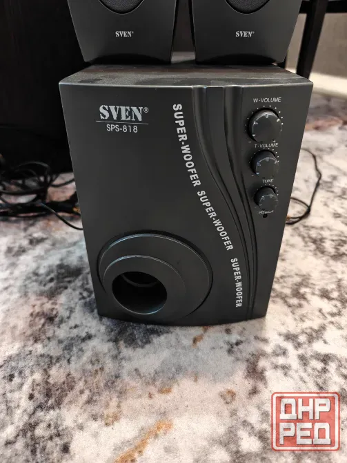 Аккустическая система 2.1 Sven SPS-818 Донецк - изображение 1