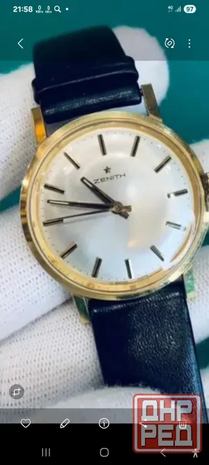 Винтажные часы Zenith(swiss made) Донецк - изображение 1
