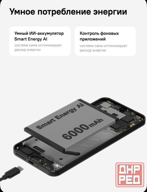 Российский смартфон с Android без рекламы и eSim Rikor NEURO S3 и S5 Донецк - изображение 5