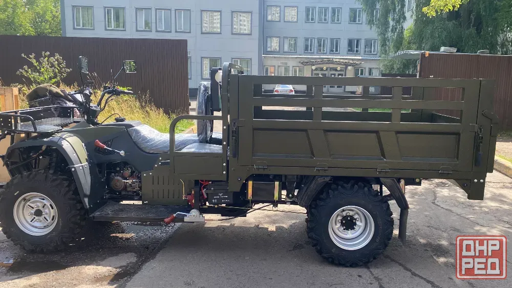 Грузовой квадроцикл с кузовом 1,8 м, г/п до 2 т, скорость 70 км/ч с доставкой Москва - изображение 4