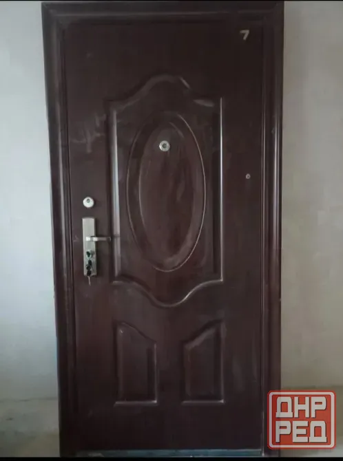 Продам входную металлическую дверь (б/у) Донецк - изображение 1