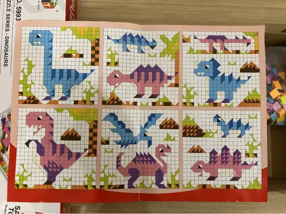 Мозаика-пазл Same Toy «Dinosaurs» Донецк