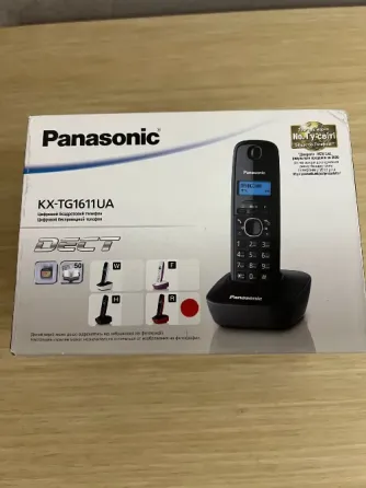 Телефон беспроводной (dect) Panasonic KX-TG1611 Донецк