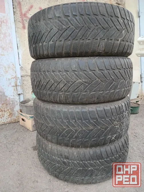 Продаю комплект всесезонной резины 245 55 17 Донецк - изображение 1