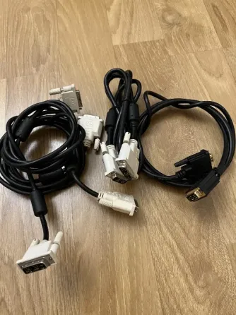 Кабели DVI, VGA, питания 220В, удленитель USB Донецк