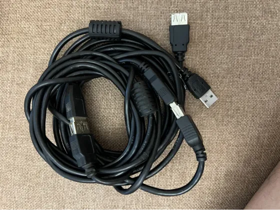 Кабели DVI, VGA, питания 220В, удленитель USB Донецк