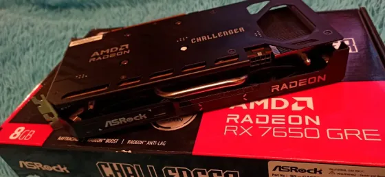 Видеокарта ASRock AMD Radeon RX 7650 GRE Challenger 8G OC Макеевка