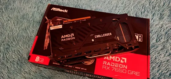 Видеокарта ASRock AMD Radeon RX 7650 GRE Challenger 8G OC Макеевка