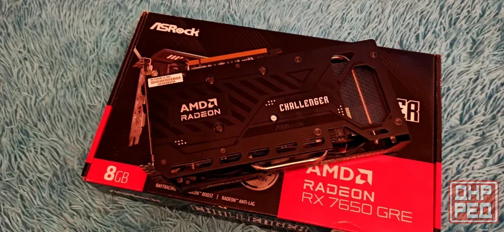 Видеокарта ASRock AMD Radeon RX 7650 GRE Challenger 8G OC Макеевка - изображение 5