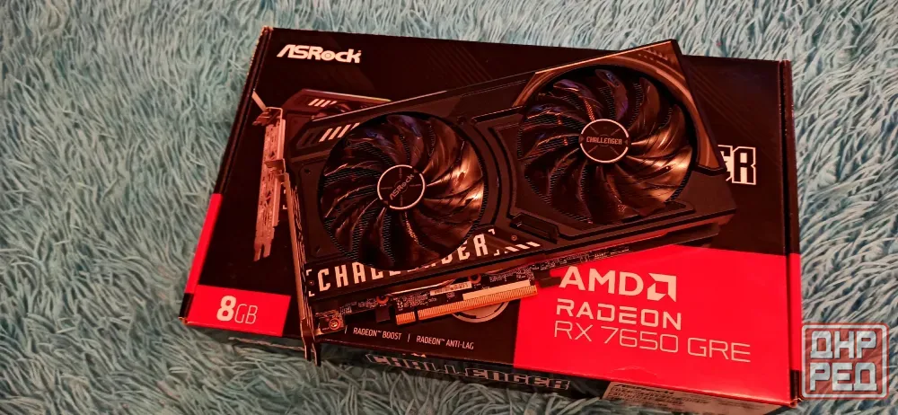 Видеокарта ASRock AMD Radeon RX 7650 GRE Challenger 8G OC Макеевка - изображение 7
