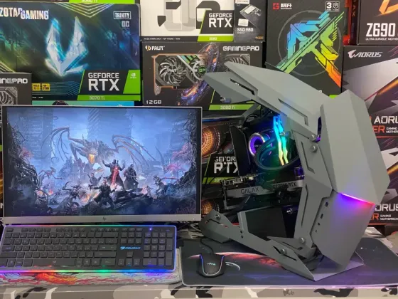 Игровой компьютер intel core i5-10400f с видеокартой geforce 2060 super, 16 gb и ssd 500 gb Донецк