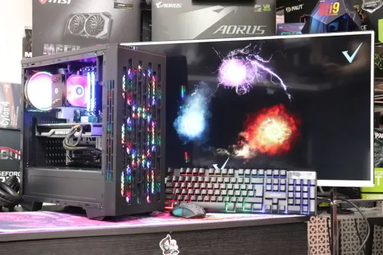 Игровой компьютер intel core i5-10400f с видеокартой geforce 2060 super, 16 gb и ssd 500 gb Донецк