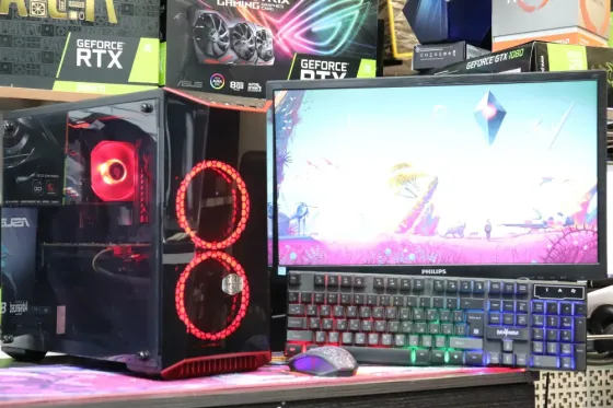 Игровой компьютер intel core i5-10400f с видеокартой geforce 2060 super, 16 gb и ssd 500 gb Донецк