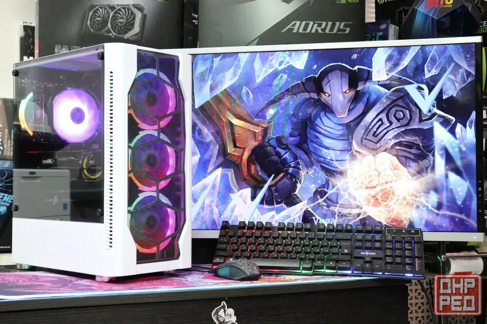 Игровой компьютер ryzen 5 5600 с видеокартой geforce rtx 5060, 32 gb и ssd nvme 500 gb Донецк - изображение 4