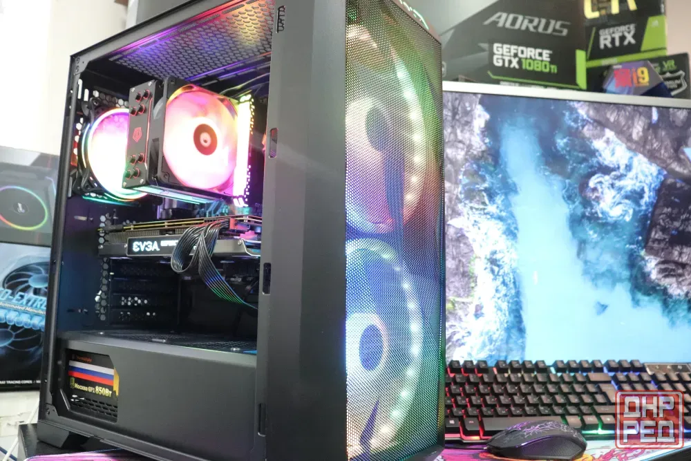 Игровой компьютер в наличии intel xeon e5-2670v2 с видеокартой geforce gtx 1050 ti, 16 gb и ssd 240 Донецк - изображение 5