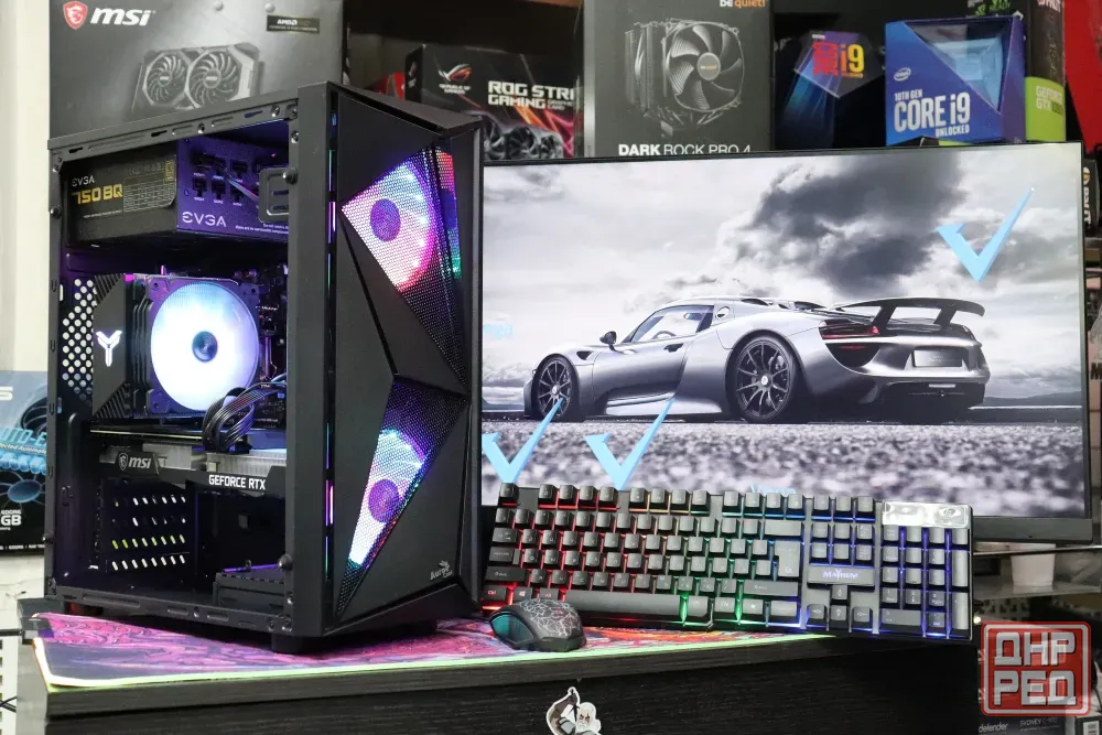 Игровой компьютер в наличии intel xeon e5-2670v2 с видеокартой geforce gtx 1050 ti, 16 gb и ssd 240 Донецк - изображение 2