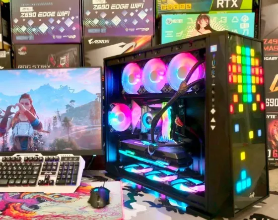 Игровой компьютер в наличии ryzen 5 3600 с видеокартой radeon rx 5700 xt, 16 gb и ssd 500 gb Донецк