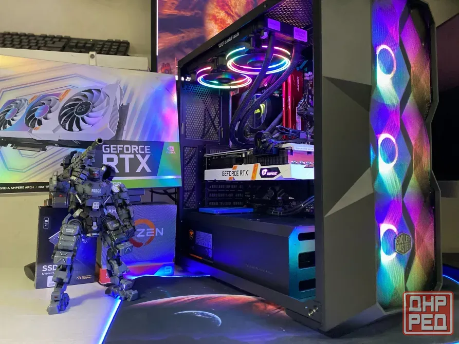 Игровой компьютер в наличии ryzen 5 3600 с видеокартой radeon rx 5700 xt, 16 gb и ssd 500 gb Донецк - изображение 3