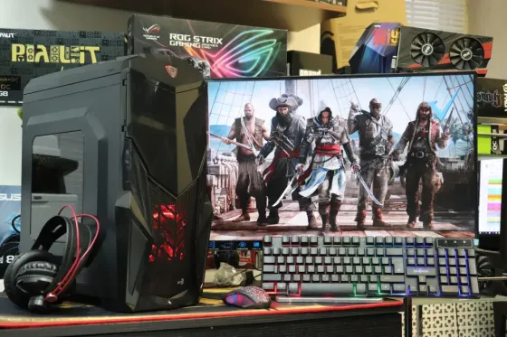 Игровой компьютер в наличии ryzen 7 7700 с видеокартой geforce rtx 5070, 32 gb ddr5 Донецк
