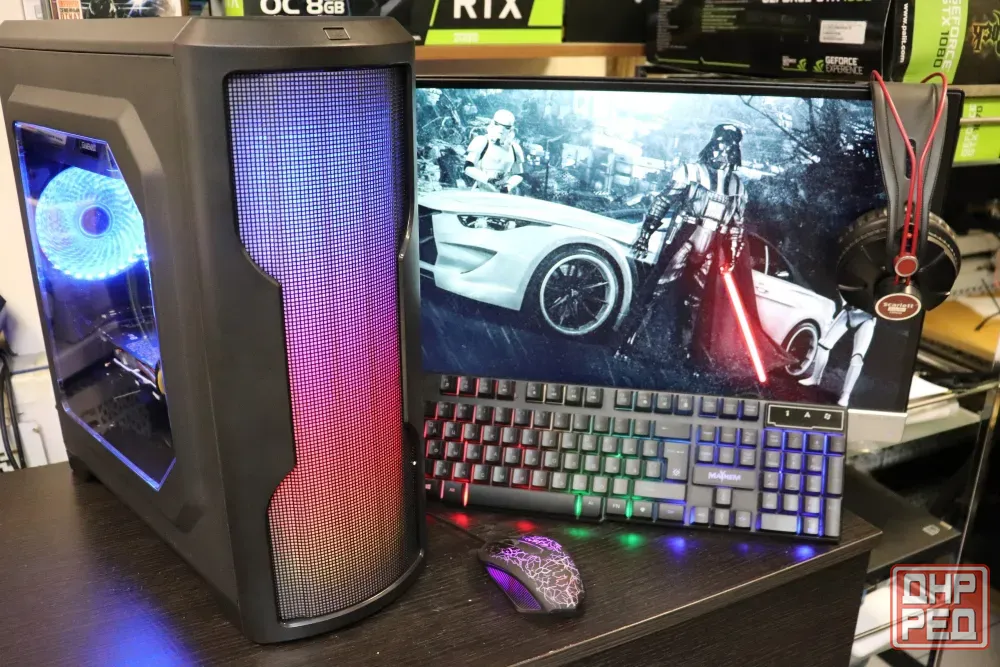 Игровой компьютер в наличии ryzen 7 7700 с видеокартой geforce rtx 5070, 32 gb ddr5 Донецк - изображение 3