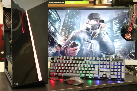 Игровой компьютер в наличии intel core i5-14400f с видеокартой geforce rtx 3080, 16 gb и ssd nvme 50 Донецк