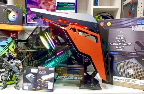 Игровой компьютер в наличии intel core i5-14400f с видеокартой geforce rtx 3080, 16 gb и ssd nvme 50 Донецк