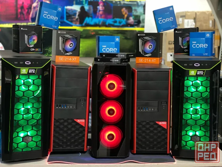 Игровой компьютер в наличии intel core i5-14400f с видеокартой geforce rtx 3080, 16 gb и ssd nvme 50 Донецк - изображение 2
