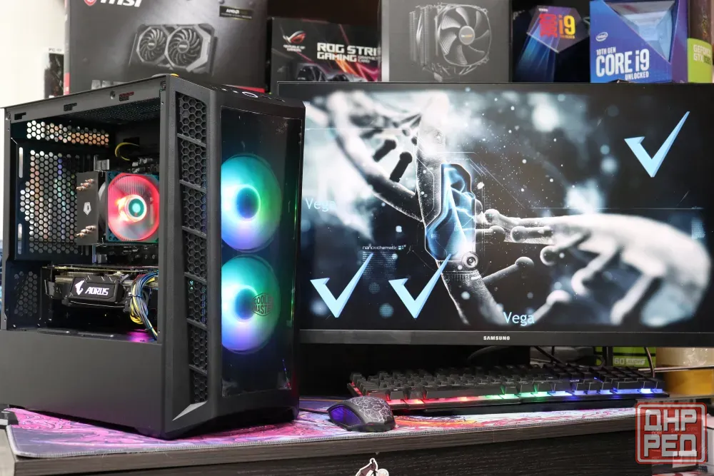 Игровой компьютер в наличии intel core i5-14400f с видеокартой geforce rtx 3080, 16 gb и ssd nvme 50 Донецк - изображение 3