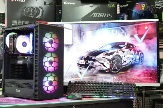 Игровой компьютер в наличии intel xeon e5-2650v4 с видеокартой geforce gtx 1080 ti, 16 gb и ssd 256 Донецк