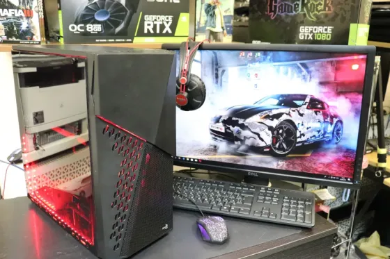 Игровой компьютер в наличии intel xeon e5-2650v4 с видеокартой geforce gtx 1080 ti, 16 gb и ssd 256 Донецк