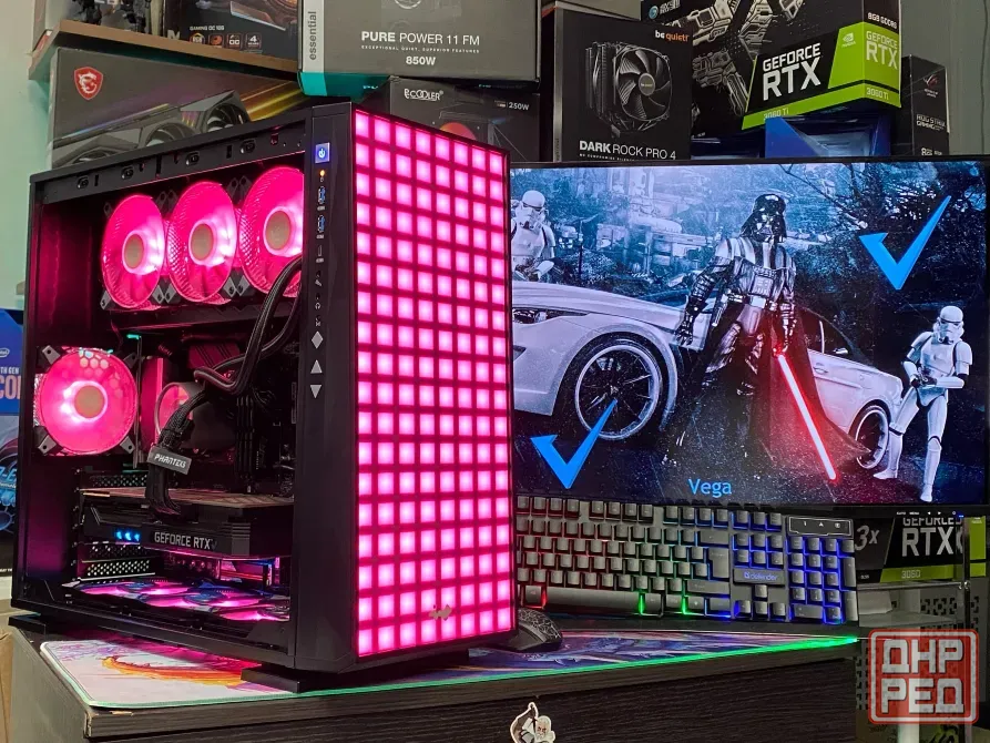 Игровой компьютер в наличии intel xeon e5-2650v4 с видеокартой geforce gtx 1080 ti, 16 gb и ssd 256 Донецк - изображение 5