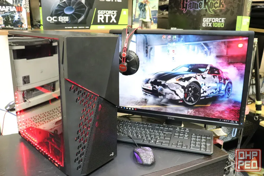 Игровой компьютер в наличии intel xeon e5-2650v4 с видеокартой geforce gtx 1080 ti, 16 gb и ssd 256 Донецк - изображение 2