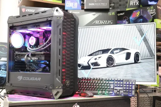 Игровой компьютер в наличии intel xeon e5-2680v4 с видеокартой geforce rtx 5060, 16 gb и ssd 240 gb Донецк