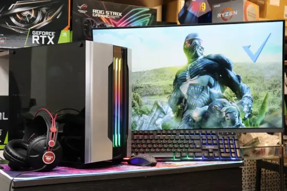 Игровой компьютер в наличии intel xeon e5-2680v4 с видеокартой geforce rtx 5060, 16 gb и ssd 240 gb Донецк