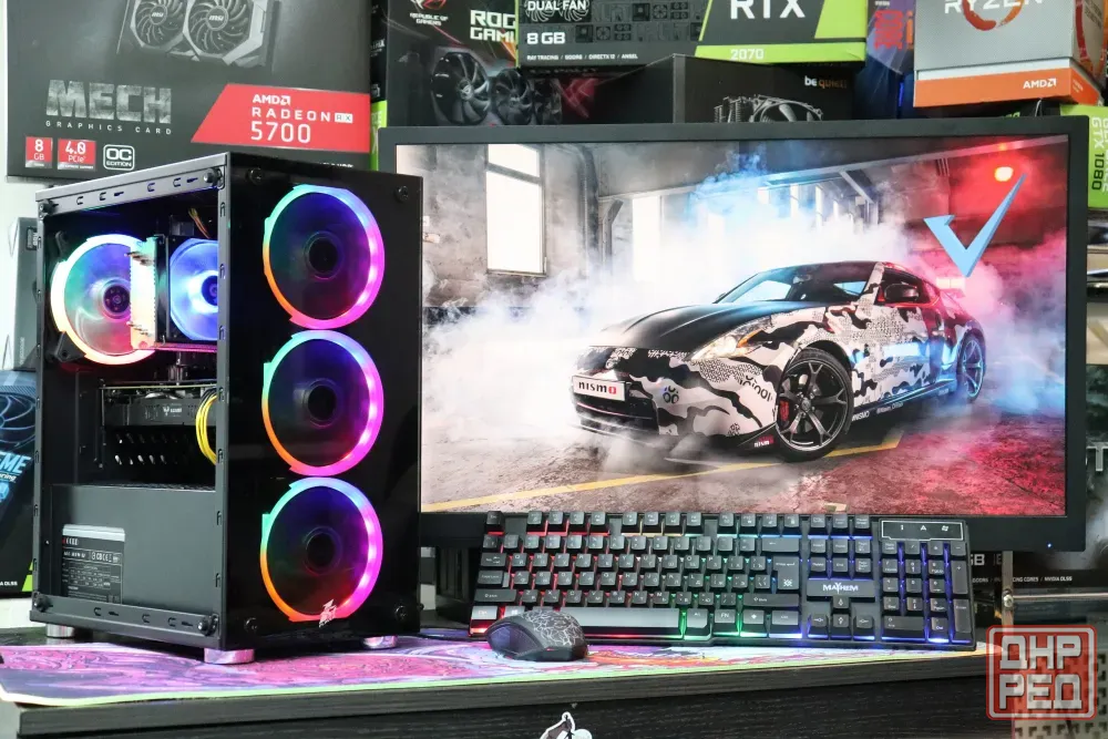 Игровой компьютер в наличии intel xeon e5-2680v4 с видеокартой geforce rtx 5060, 16 gb и ssd 240 gb Донецк - изображение 3