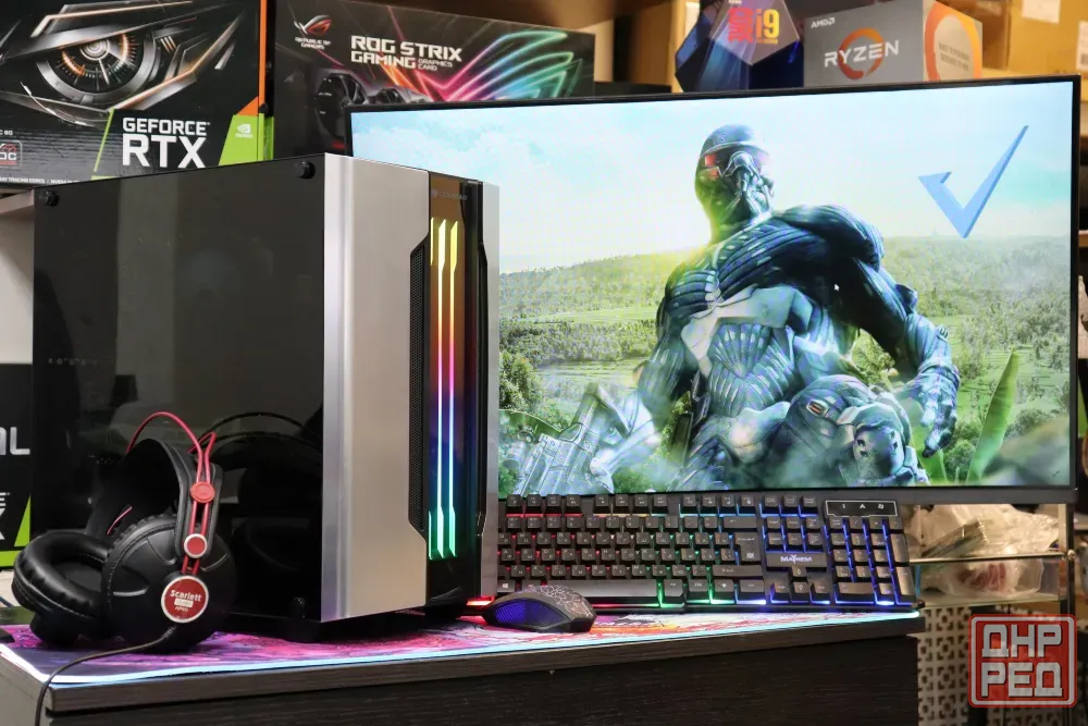 Игровой компьютер в наличии intel xeon e5-2680v4 с видеокартой geforce rtx 5060, 16 gb и ssd 240 gb Донецк - изображение 2