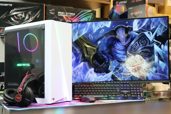 Игровой компьютер в наличии ryzen 7 7800x3d с видеокартой geforce rtx 3080, 32 gb ddr5 Донецк