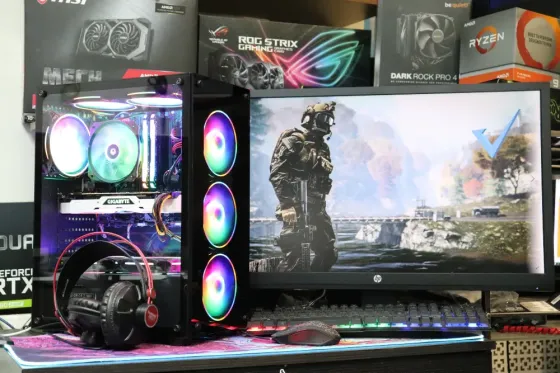 Игровой компьютер в наличии ryzen 7 7800x3d с видеокартой geforce rtx 3080, 32 gb ddr5 Донецк