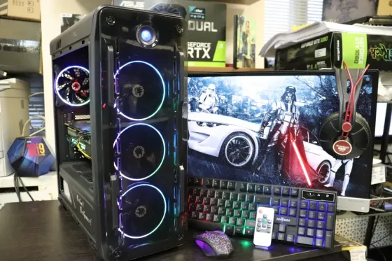 Игровой компьютер в наличии ryzen 7 7800x3d с видеокартой geforce rtx 3080, 32 gb ddr5 Донецк