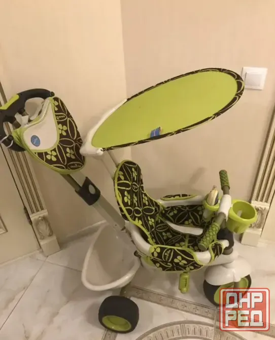 Трехколесный велосипед с родительской ручкой Донецк - изображение 2