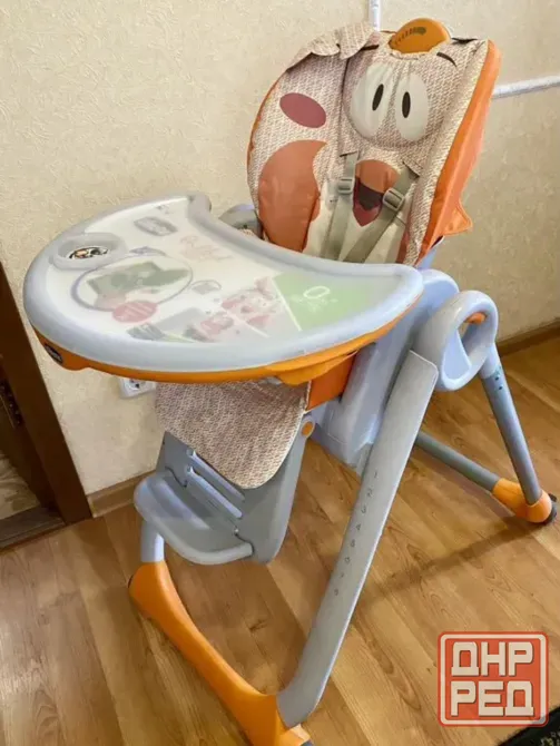 Стульчик для кормления Chicco polly 2Start- Shark Донецк - изображение 3