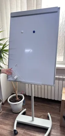 Флипчарт OfficeSpace 70*100 регулировка по высоте, полочка, мобильный Донецк