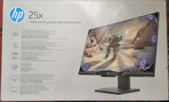 Монитор HP 24.5" 25x [144 Hz, 1920x1080, TN, 1000:1, 1мс, 400, HDMI2.0, DP1.2, Pivot, Swivel, HA] Макеевка