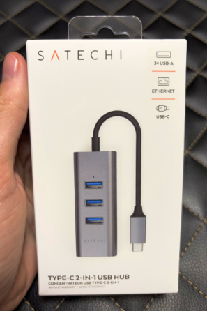 USB-хаб Satechi ST-TC2N1USB31AM 4 в 1, Hub 3.0, концентратор, разветвитель Донецк